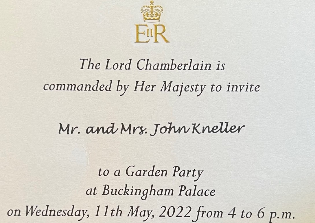 Royal Garden Party Honour